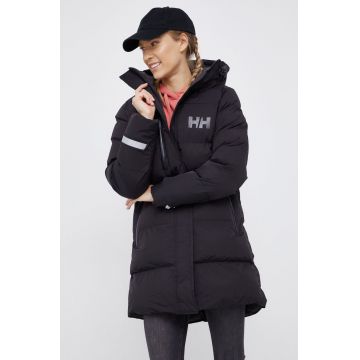 Helly Hansen geacă femei, culoarea negru, de iarnă 53205-692