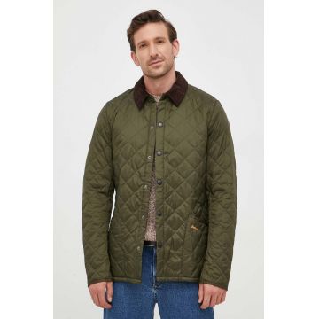 Barbour geaca barbati, culoarea verde, de tranzitie