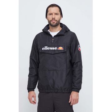 Ellesse geaca barbati, culoarea negru, de tranzitie