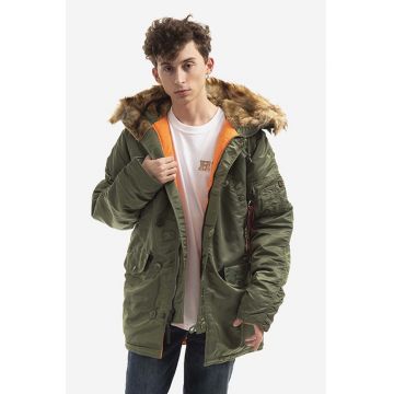 Alpha Industries geacă N3B VF 59 bărbați, culoarea verde, de iarnă 103141.01-green