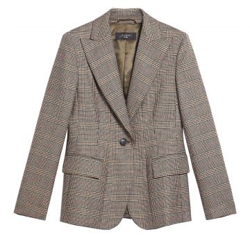 Eolo wool twill blazer 38