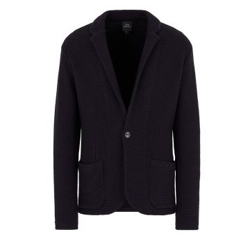 Knit blazer l