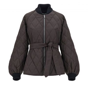 Micro-faille bomber jacket 38