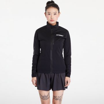 adidas W Terrex Xperior Cross Country Ski Soft Shell Jacket Black