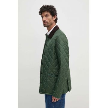 Barbour geaca barbati, culoarea verde, de tranzitie