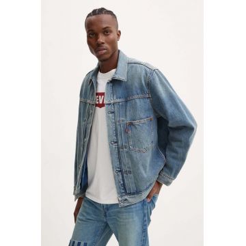 Levi's jachetă cu puf din denim de tranzitie, A8634