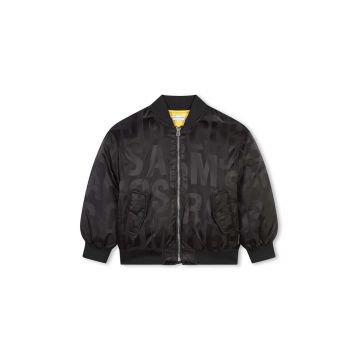 Marc Jacobs geaca bomber pentru copii culoarea negru, W60272