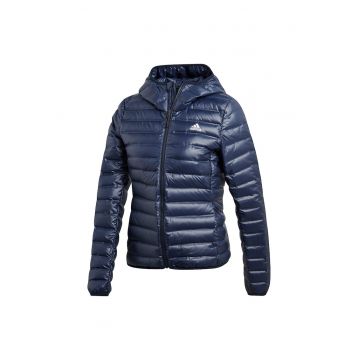 Jacheta sport W Varilite Ho Jacket DX0779 - pentru femei - Albastru