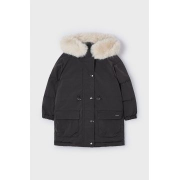 Mayoral parka pentru copii culoarea negru, 4493