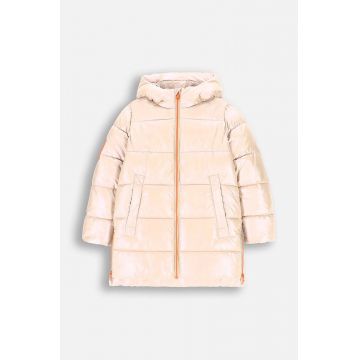 Coccodrillo geacă copii culoarea bej, OUTERWEAR GIRL KIDS