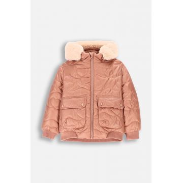 Coccodrillo geacă copii culoarea roz, OUTERWEAR GIRL KIDS