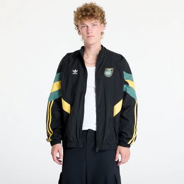 Jacheta adidas Jamaica Original Track Top Black