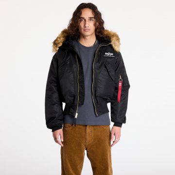 Jacheta Alpha Industries 45P Hooded Black