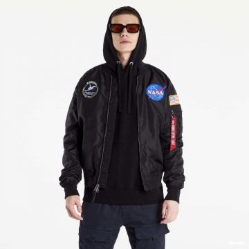 Jacheta Alpha Industries MA-1 TT NASA Reversible II Black