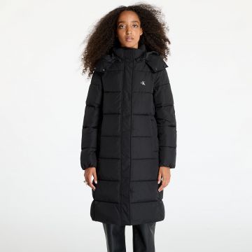 Jacheta Calvin Klein Jeans Monologo Non Down Jacket Black