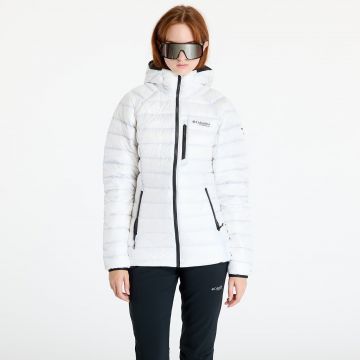 Jacheta Columbia Arctic Crest™ Down Hooded Jacket White