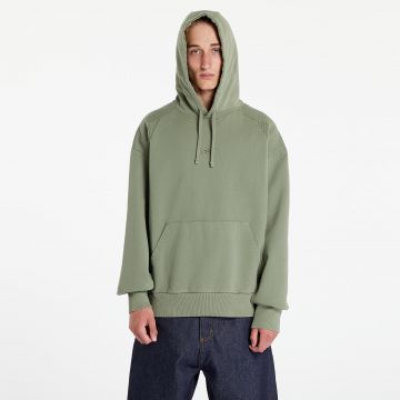 Jacheta Reebok Uniform Bi-Material Hooded Forest Green