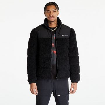 Jacheta Sixth June Bimaterial Down Jacket Sherpa Black