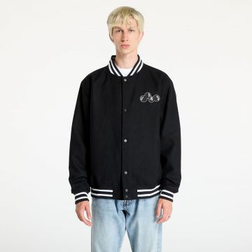 Jacheta Vans Scuttle Baseball Jacket Black