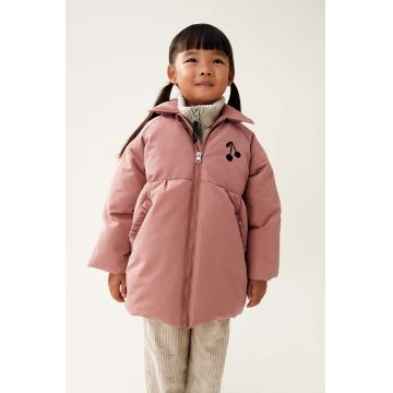 Liewood geaca bebe Cosmos Jacket culoarea roz, LW19406