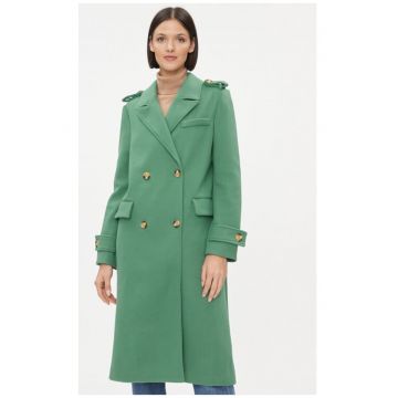 Palton dama - 788675 - Verde - Poliester