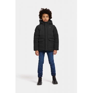 Didriksons geaca copii GRANITE KIDS JKT culoarea negru, 505390