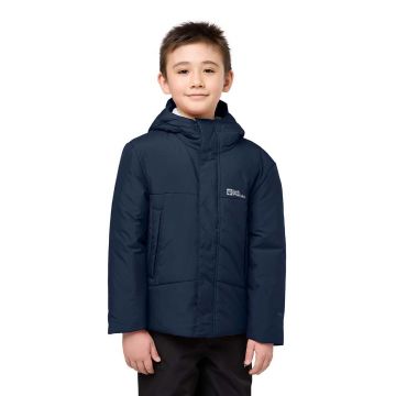 Jack Wolfskin geaca de iarna pentru copii culoarea albastru marin, A61847