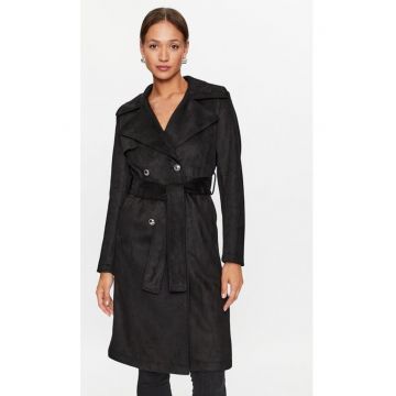 Trench dama - 879977 - Negru - Poliester