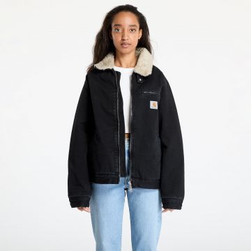 Jacheta Carhartt WIP Herald Jacket UNISEX Black/ Wall Stone Washed