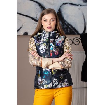 Vesta cu vatelina si model floral Vstory