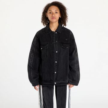 Jacheta adidas Atlanta Denim Jacket Black