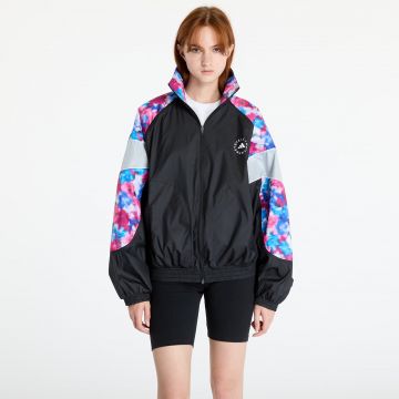 Jacheta adidas X Stella McCartney Tracktop Signal Cyan/ Lucid Blue/ Black