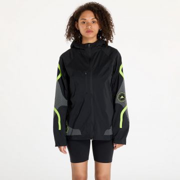 Jacheta adidas x Stella McCartney TruePace Jacket Black/ Semi Solar Slime