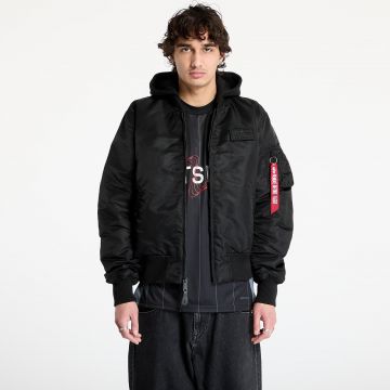 Jacheta Alpha Industries MA - 1 ZH Back Print Black