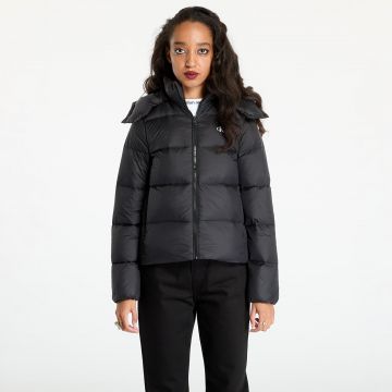 Jacheta Calvin Klein Jeans Mw Down Short Puffer Jacket Black