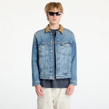 Jacheta Tommy Jeans Ryan Teddy Regular Trucker Jacket Denim