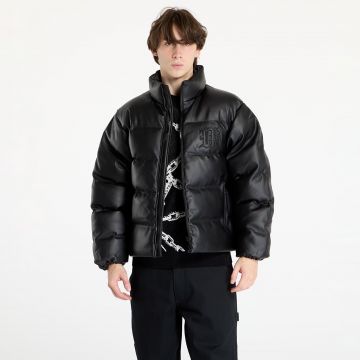 Jacheta Wasted Paris Kingdom Curve Puffer Jacket Black