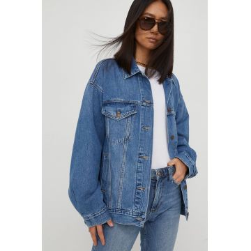 Levi's geacă din denim femei, de tranziție