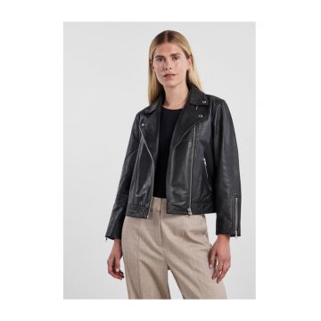 Geaca dama - Vero Moda - 600076 - Negru - Piele naturala